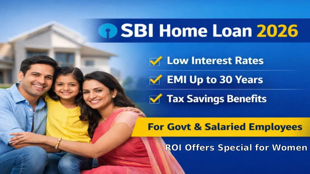 SBI Home Loan Interest Rate for Women 2026 – Best Rates & EMI